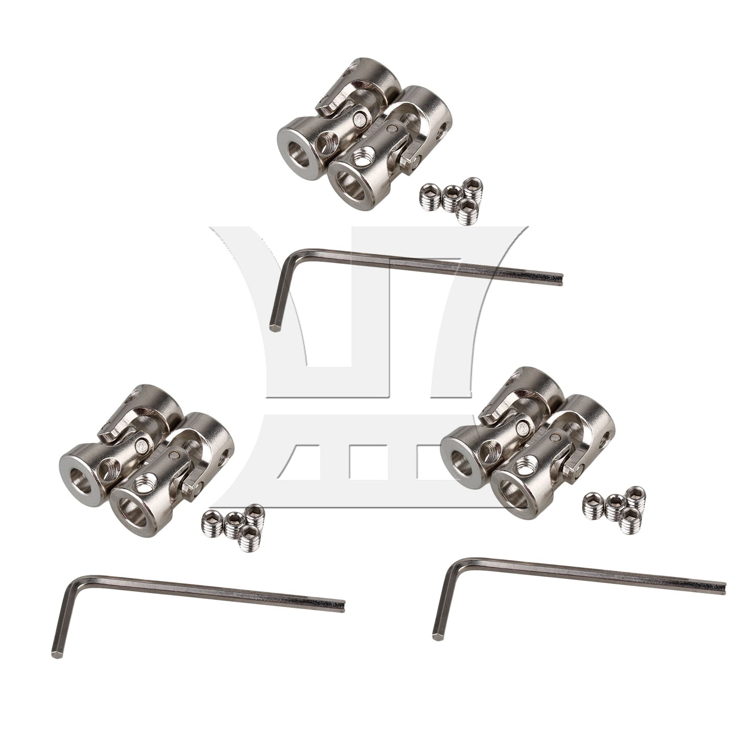 BQLZR Rigid Flange Coupling Motor Guide Shaft Coupler Motor Connector 8mm