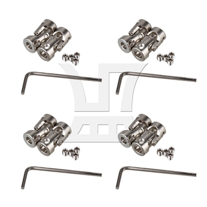 BQLZR Rigid Flange Coupling Motor Guide Shaft Coupler Motor Connector 8mm
