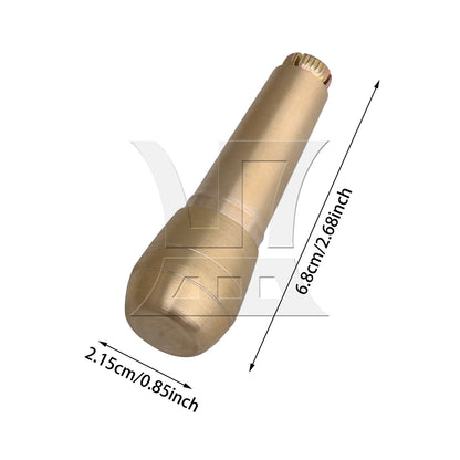BQLZR 2 sets of copper cone tool sets (5 pieces per set)
