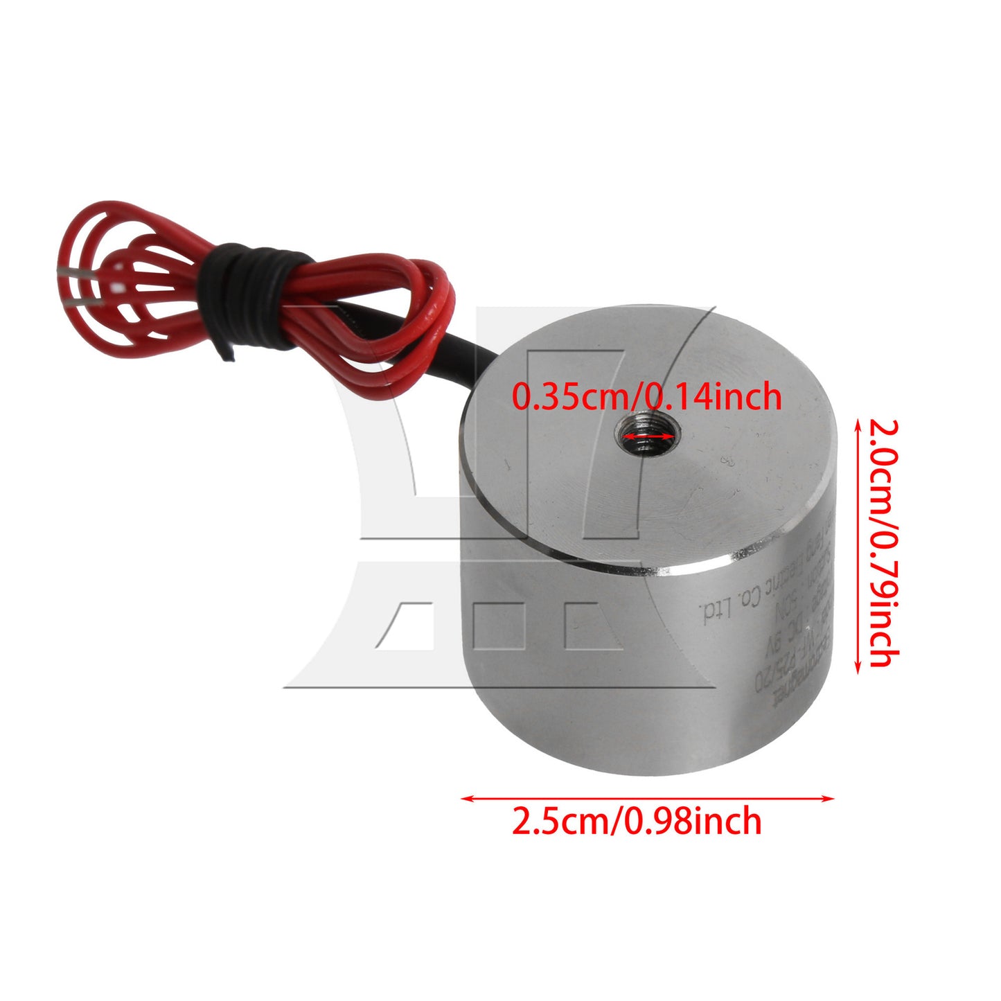BQLZR DC 9V 50N 0.5A Electric Lifting Magnet Electromagnet Replacement 5kg