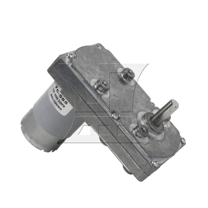 BQLZR 2pcs Square 8mm D Shaft High Torque Motor for Remote Control Curtains 34RPM 12V Silver