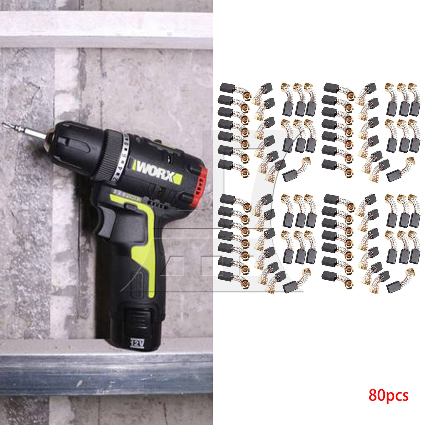 BQLZR Angle Grinder Carbon Motor Brushes Power Tool Components