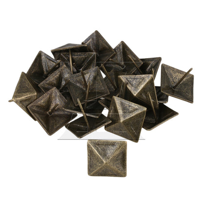 BQLZR  Vintage Upholstery Nails Bronze Tack 30 x 30mm Stud Furniture Hardware