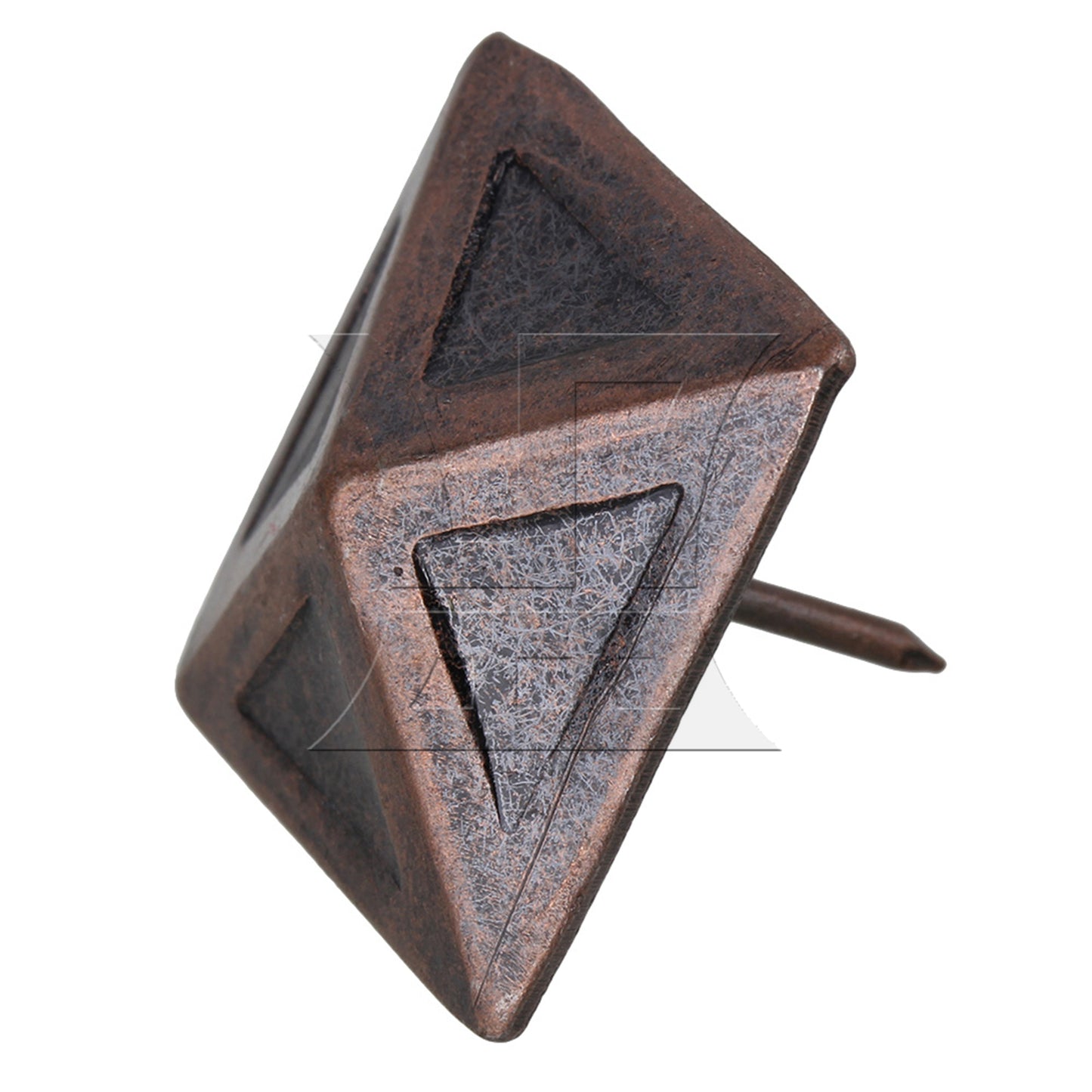 BQLZR Red Bronze Furniture Decorative Nails Upholstery Tacks Square Studs