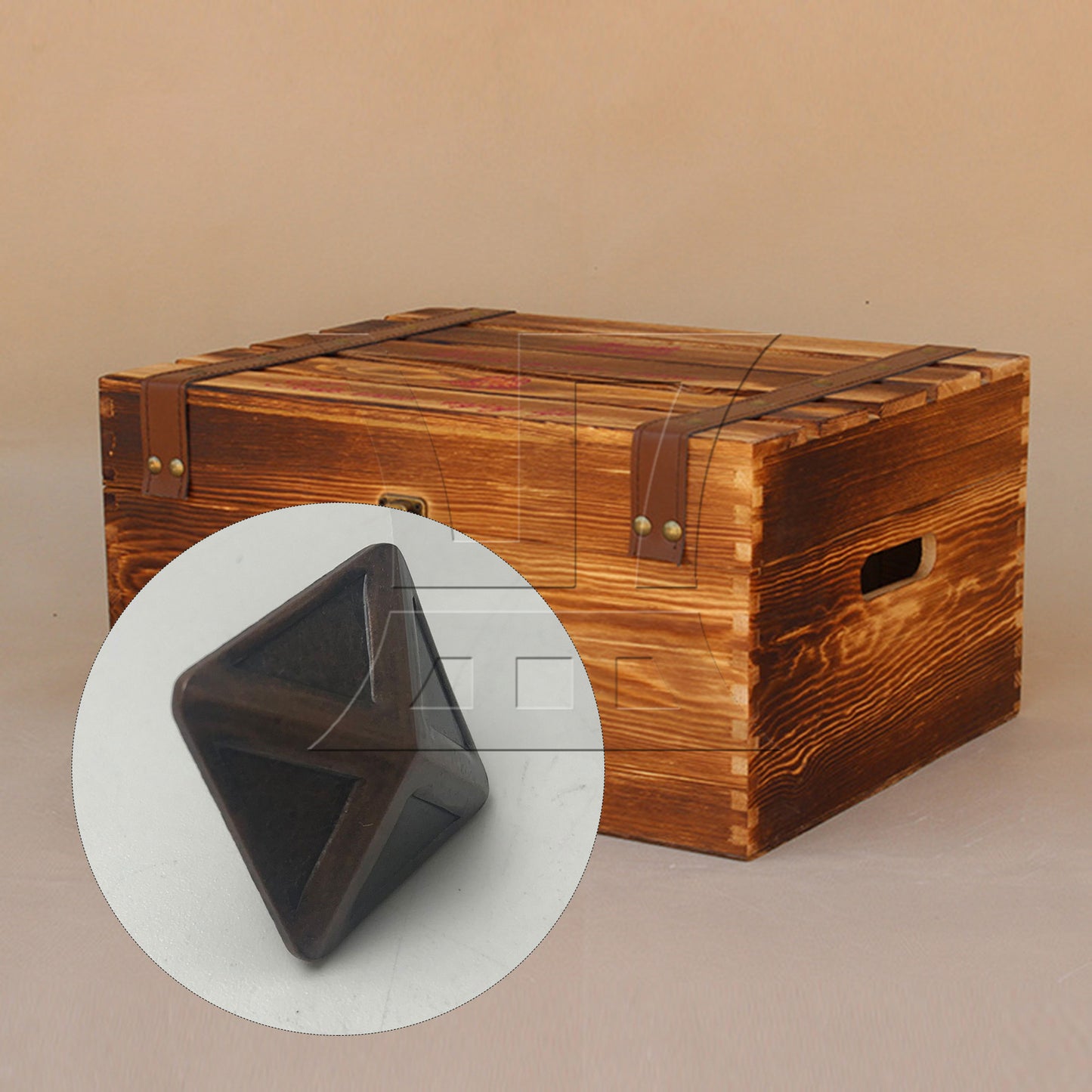 BQLZR Red Bronze Furniture Decorative Nails Upholstery Tacks Square Studs