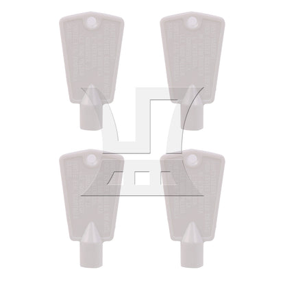BQLZR White Refrigerator Door Key 297147700 Replacement for F113978