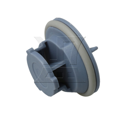 BQLZR 3.6x3.6x2.4cm Plastic Gray Dishwasher Dispenser Cap Rinse Aid Caps