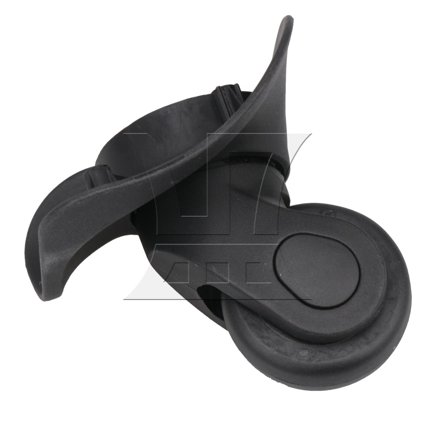 BQLZR Left Luggage Mute Wheels Black W041-L with Dual-purpose Screwdrivers
