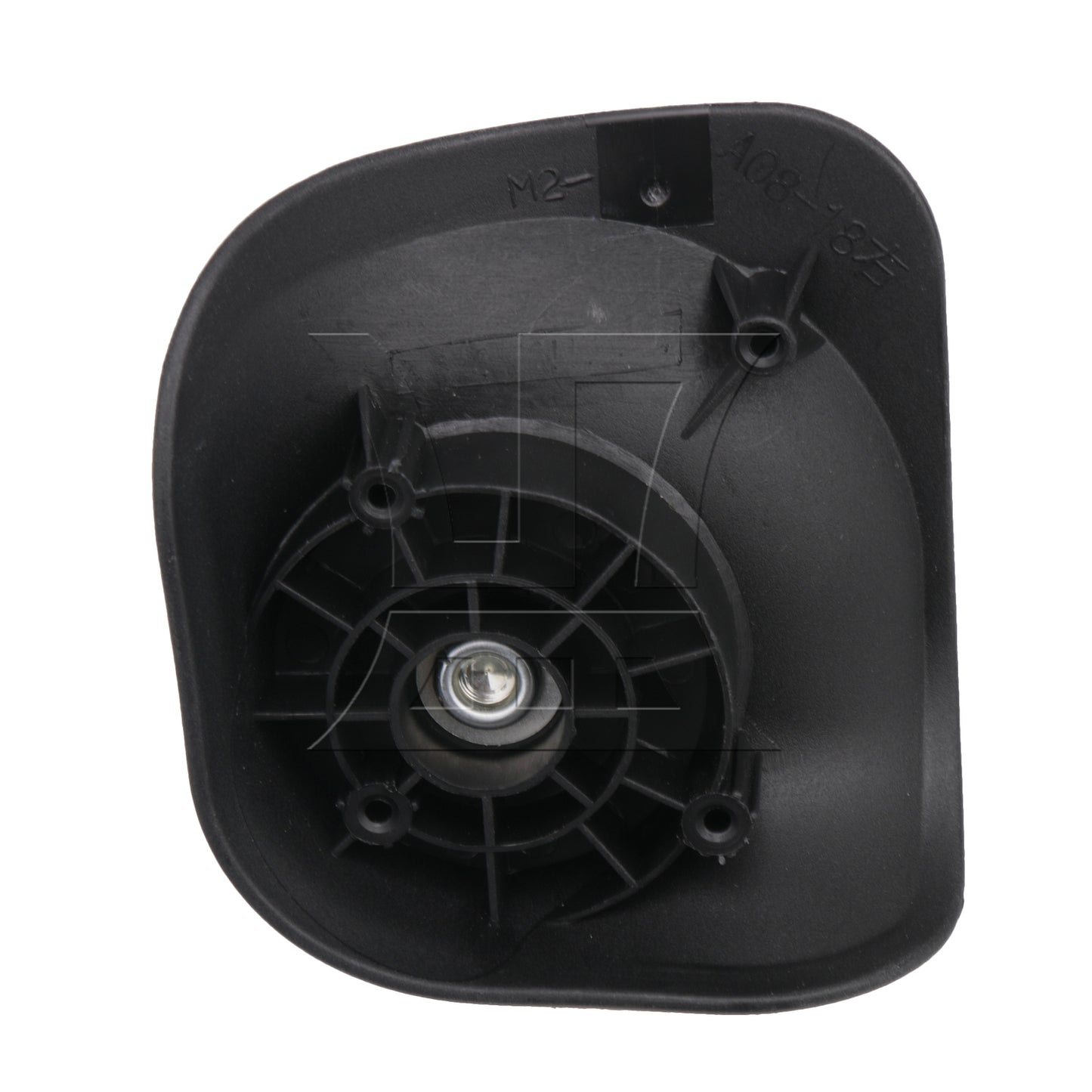BQLZR Left Luggage Mute Wheels Black W041-L with Dual-purpose Screwdrivers