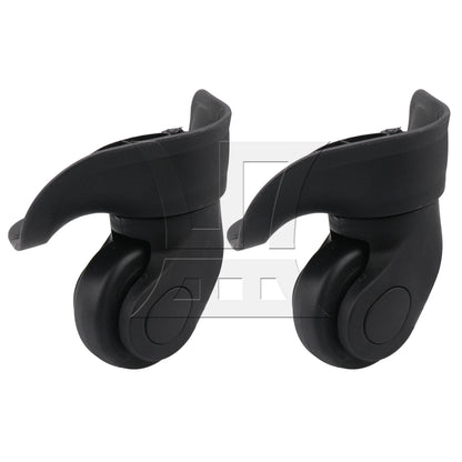 BQLZR Left Luggage Mute Wheels Black W041-L with Dual-purpose Screwdrivers