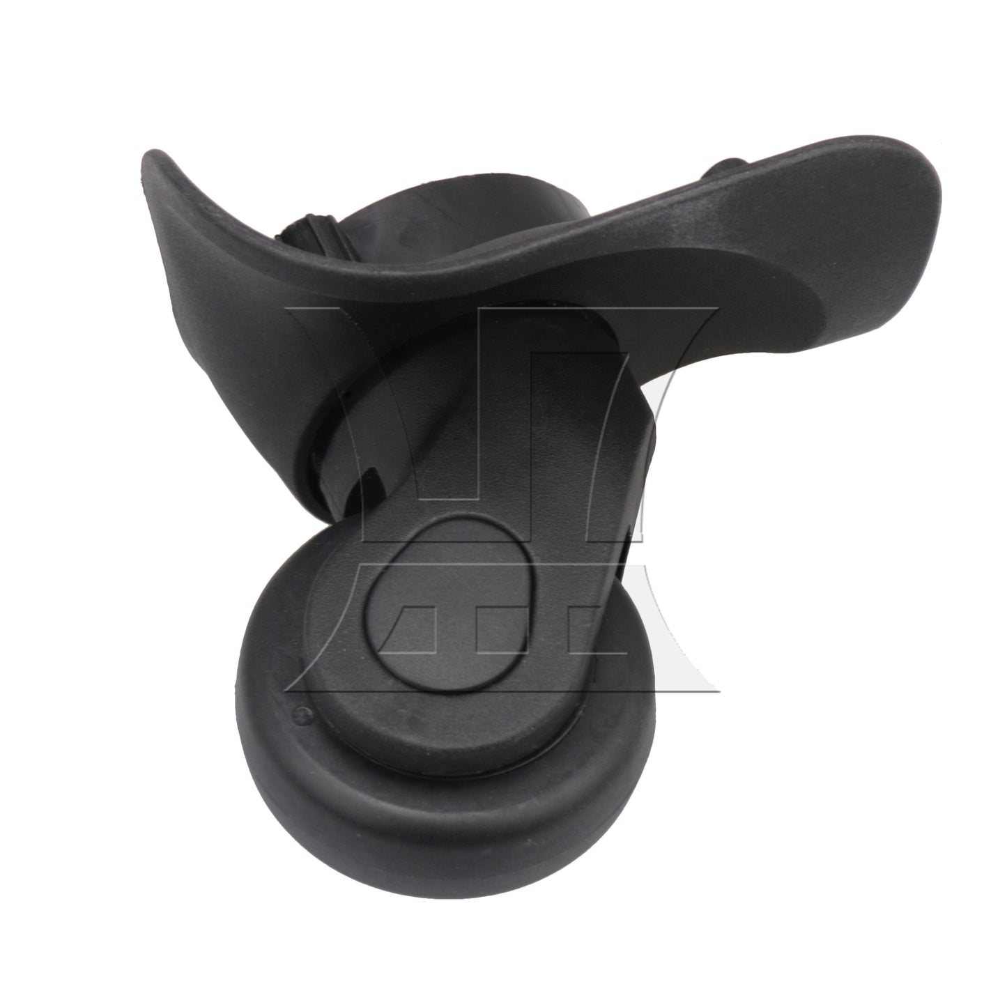 BQLZR Left Luggage Mute Wheels Black W041-L with Dual-purpose Screwdrivers