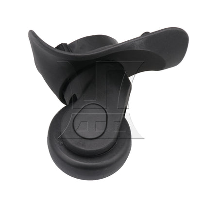 BQLZR Left Luggage Mute Wheels Black W041-L with Dual-purpose Screwdrivers