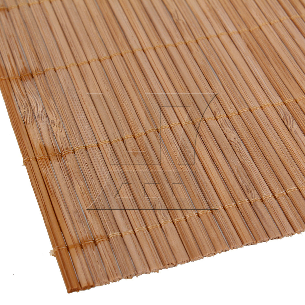 BQLZR 4 Pieces Brown Bamboo Slat Mats Kitchen Replacement Parts for Home Dining