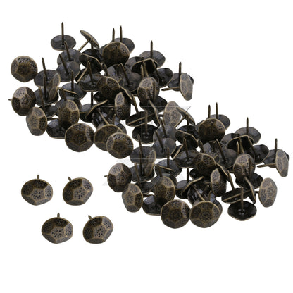 BQLZR  Green Tacks Studs Pins for Decoration Nails 23x20mm