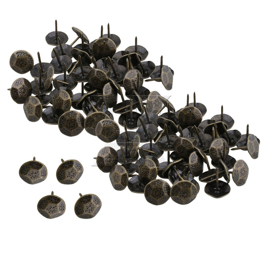BQLZR  Green Tacks Studs Pins for Decoration Nails 23x20mm