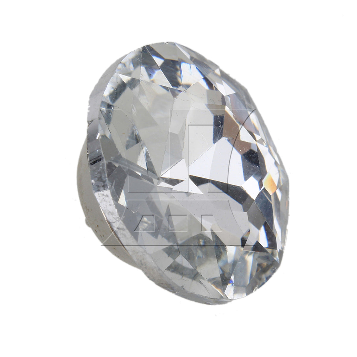 BQLZR 40pcs Diamond Crystal Charm Upholstery Sofa Headboard Sew Buttons 22mm Dia