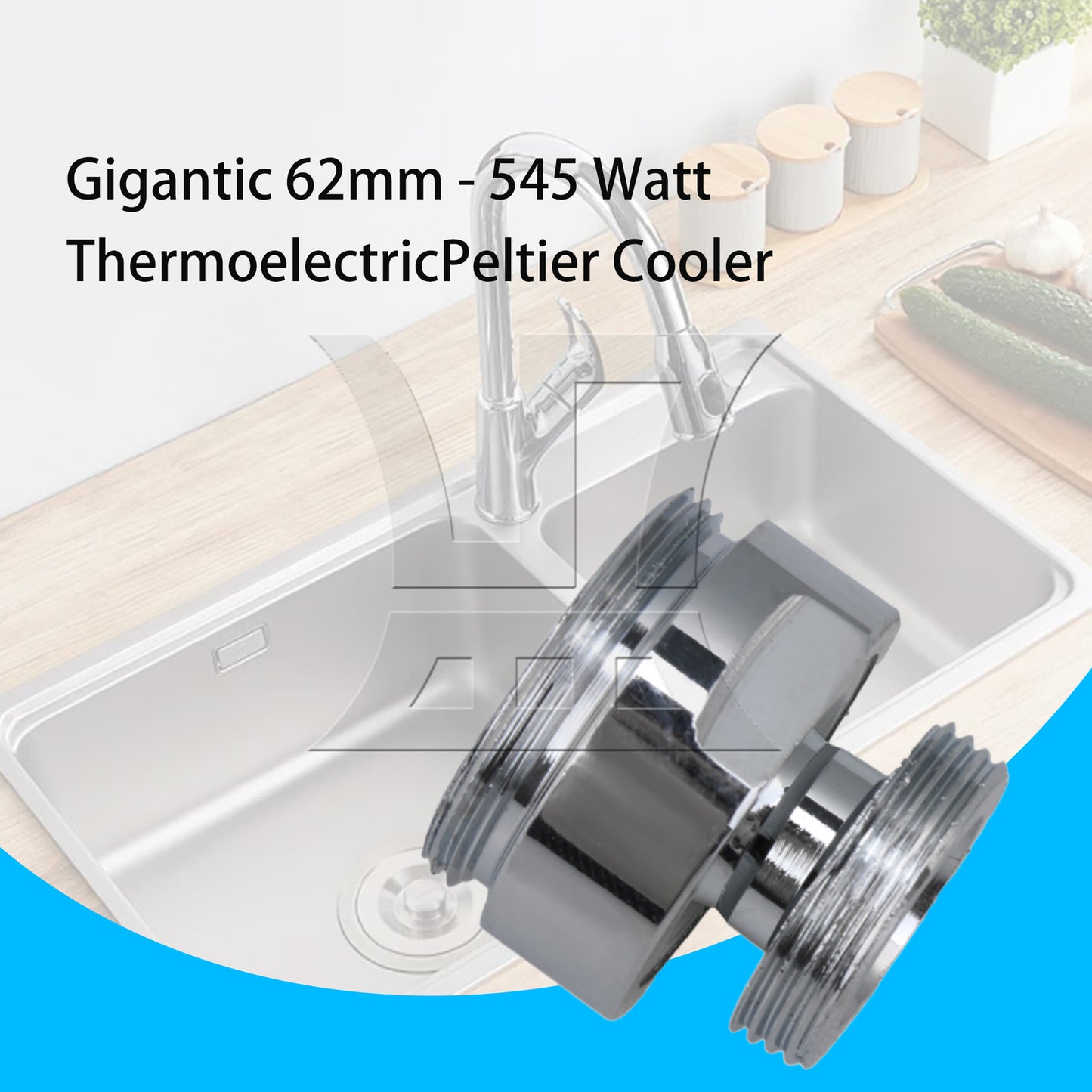 BQLZR Faucet Garden Hose Adapter Kit Sink Swivel Attachments 18 to 22mm Silver