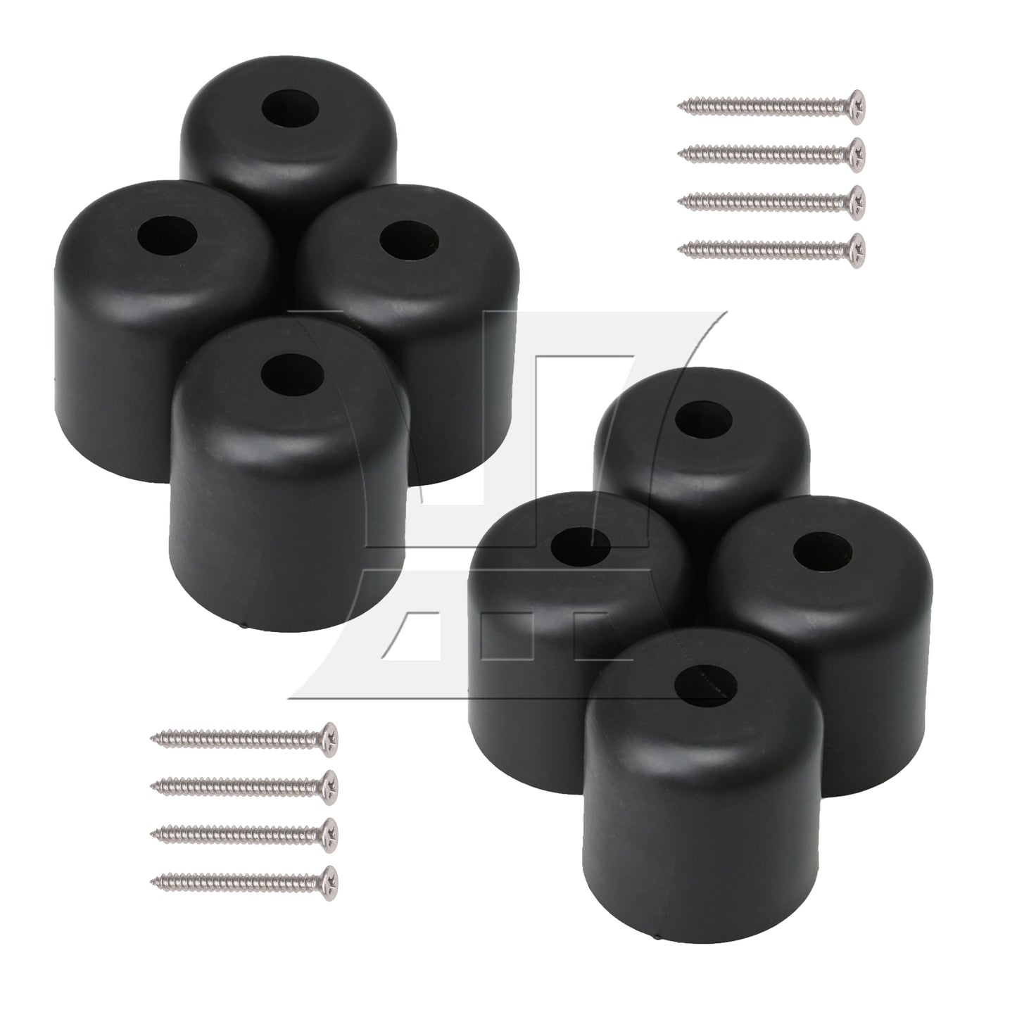 BQLZR  Plastic Chair Table Feet Legs Round Floor Pads for Sofa
