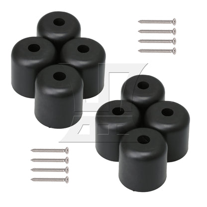 BQLZR  Plastic Chair Table Feet Legs Round Floor Pads for Sofa