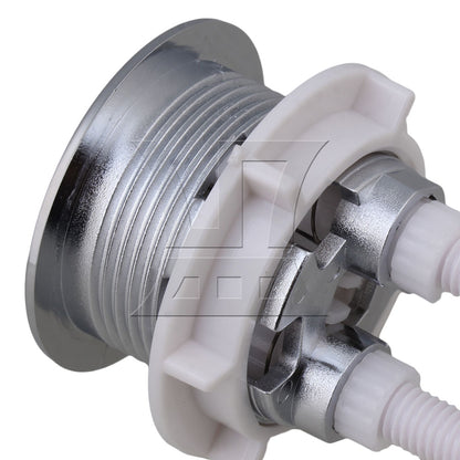 BQLZR Toilet Push Button Dual Flushing 38 mm Diameter with Adjustable Rod