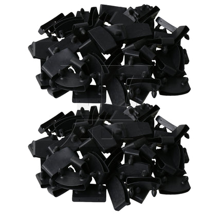 BQLZR Bed Slat Plastic End Caps Replacement for Bed Wooden Slats Holding