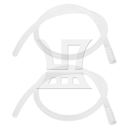 BQLZR White Urinals Hose 49.21 Inch Length Plastic for Portable Pee Bottles
