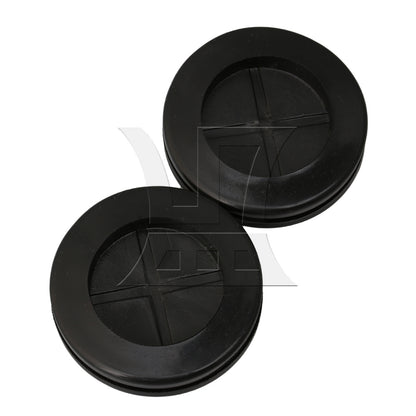 BQLZR Blanking Wire Grommet 1-3/16" Black Double Sided Wiring Rubber Round