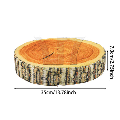 BQLZR 2Pieces Decorative Round Throw Pillow for Home Sofa Chair Floor 13.8 Inch Dia