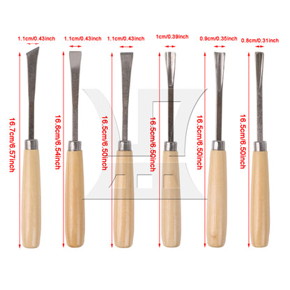BQLZR Wood Carving Chisel Tools in 1 Kit w/ Sharpening Stone 8-Ounce Claw Hammer