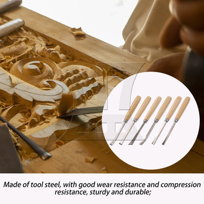 BQLZR Wood Carving Chisel Tools in 1 Kit w/ Sharpening Stone 8-Ounce Claw Hammer