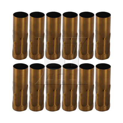 BQLZR Bronze Chandelier Candle Light Covers Sleeves Socket 25mm Dia 80mm Length