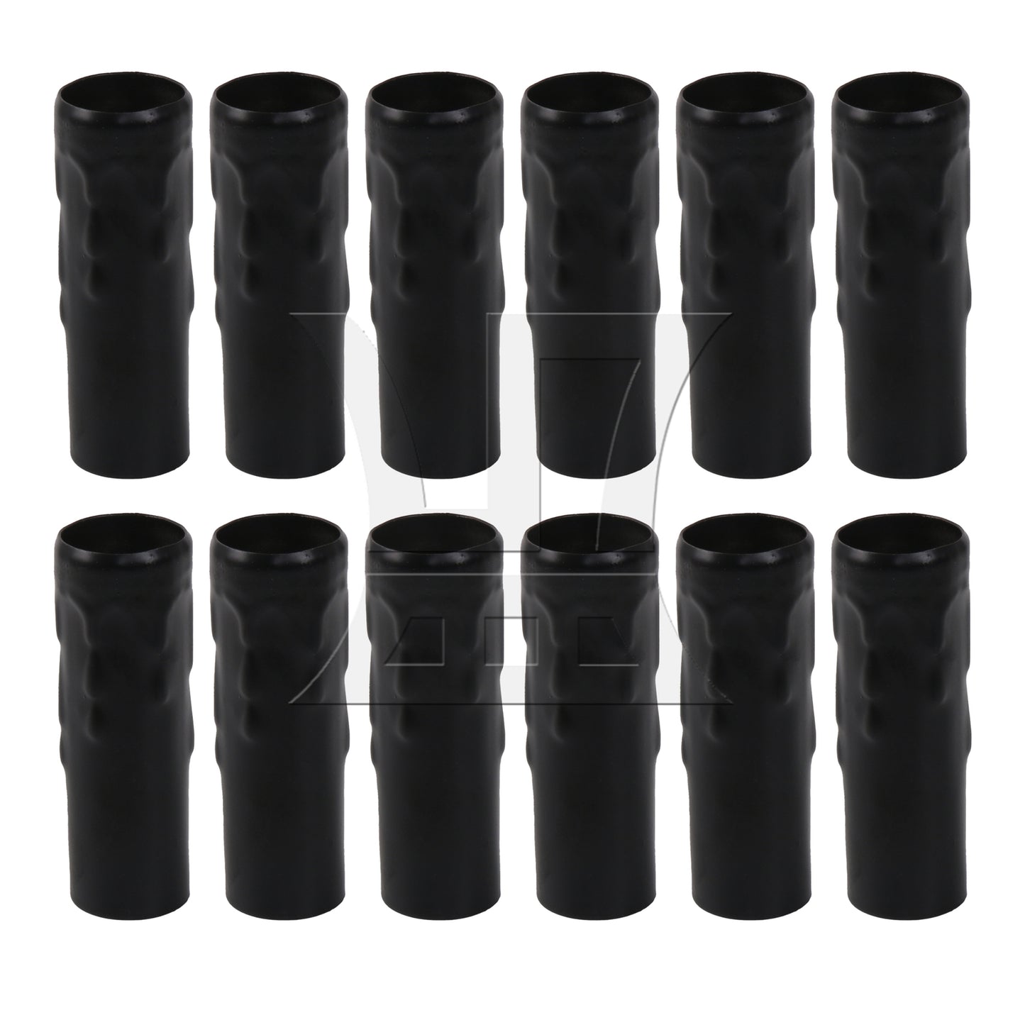 BQLZR 12PCS Chandelier Light Covers 80mm Length Sleeves Socket 3.15x0.98 Inch
