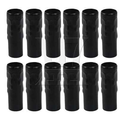 BQLZR 12PCS Chandelier Light Covers 80mm Length Sleeves Socket 3.15x0.98 Inch