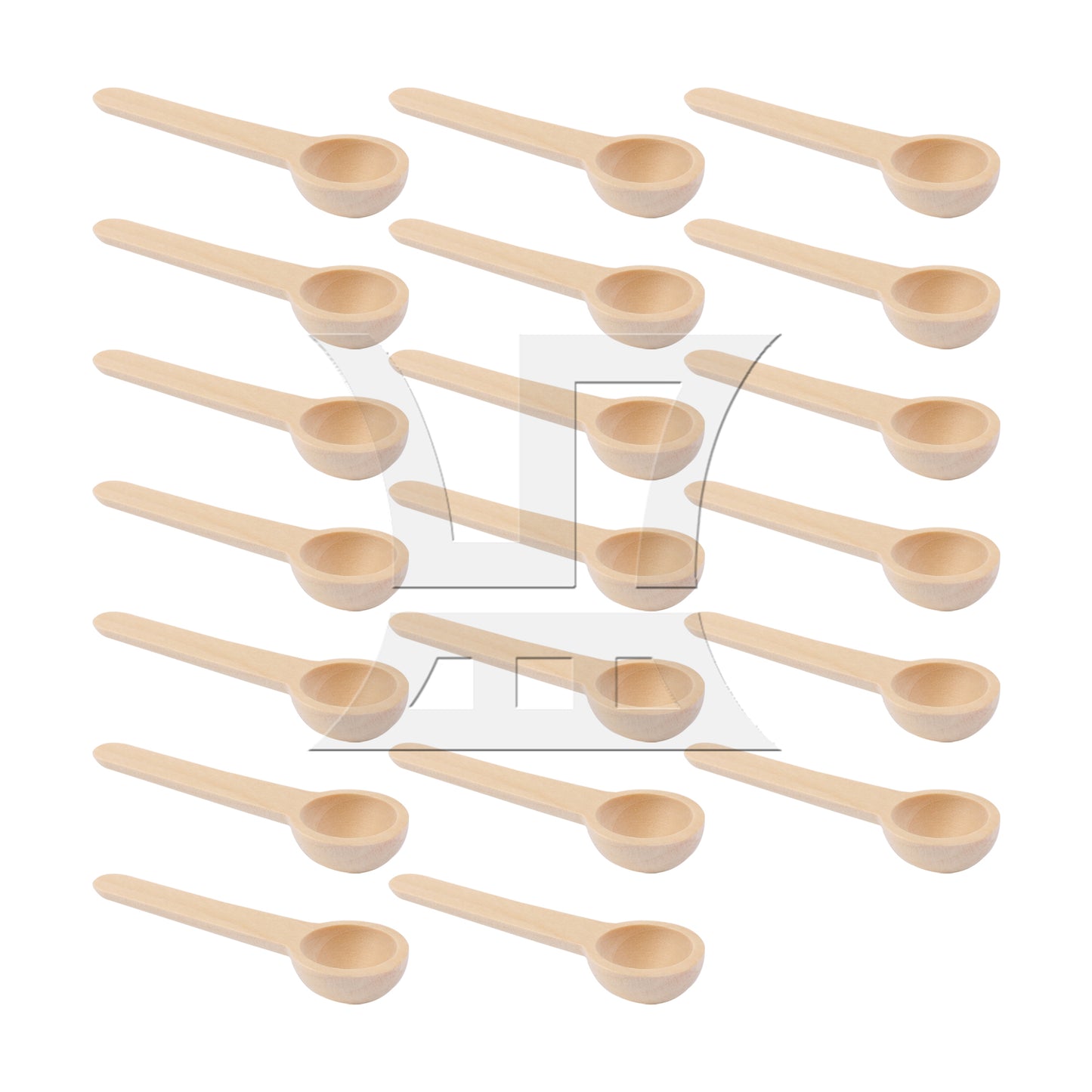 BQLZR Small Salt Candy Spoon for Kitchen Cooking Utensil 2.76 x 0.75 Inch