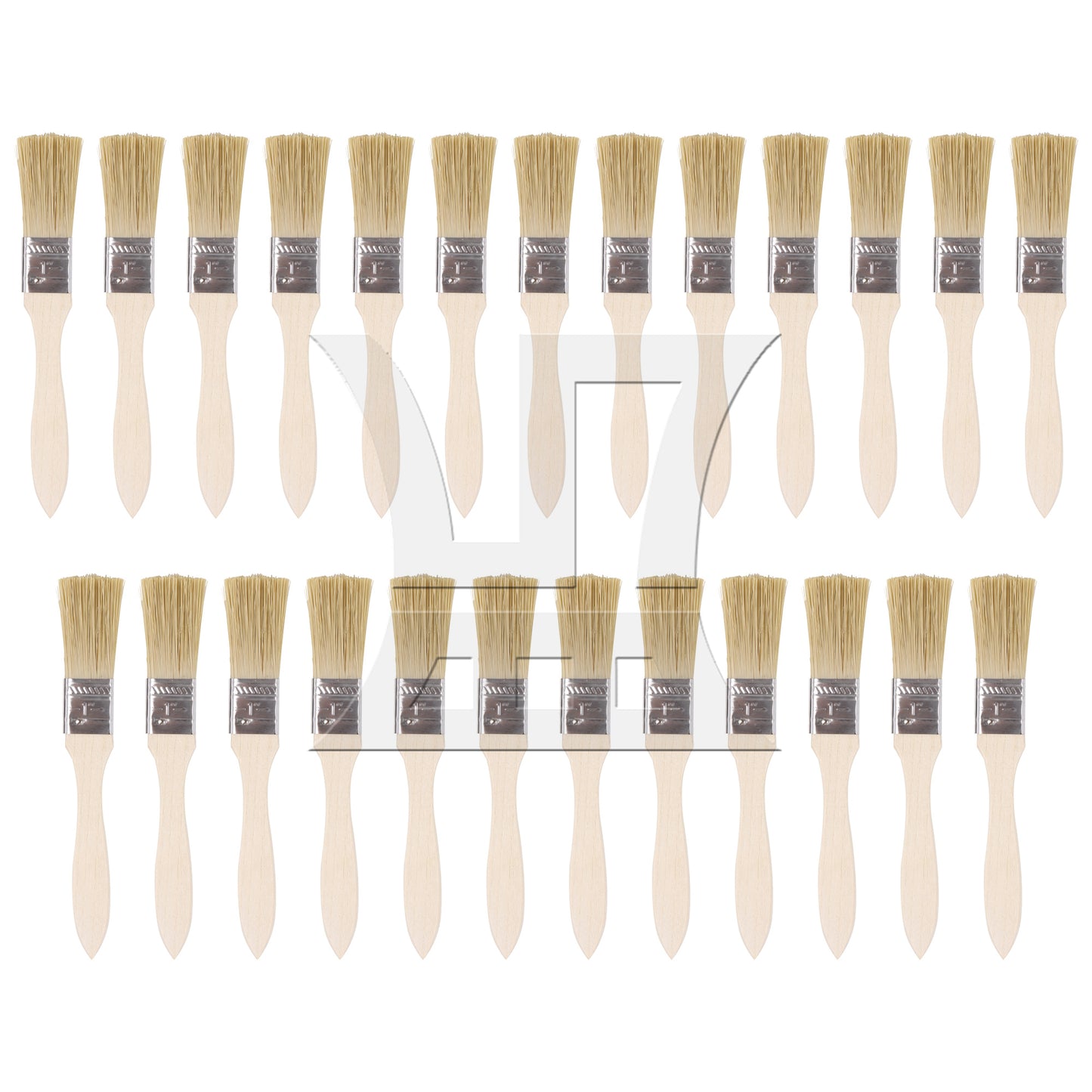 BQLZR Chip Paint Brush w/ Thickened Wood Handle for Home Decoration 1"