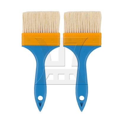 BQLZR Painting Brush for Cabinet Home Improvement w/ Blue Plastic Handle 3"