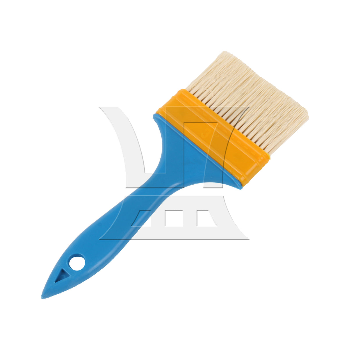 BQLZR Painting Brush for Cabinet Home Improvement w/ Blue Plastic Handle 3"