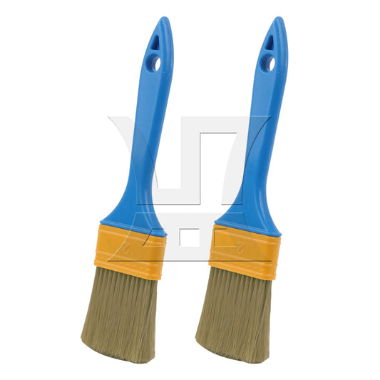 BQLZR Thick Plastic Handle Paint Brushes for Art Painting Tools 2" Width
