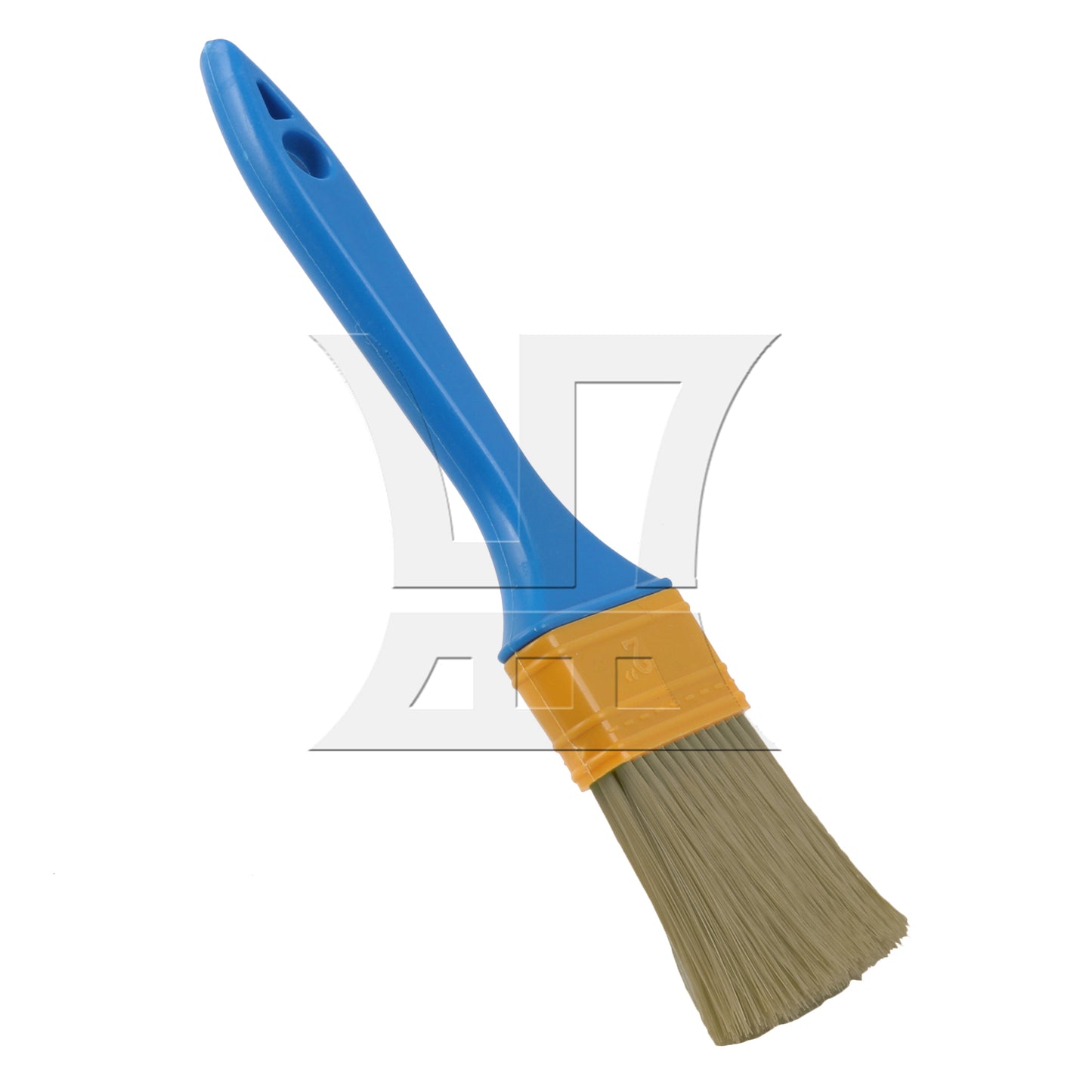 BQLZR Thick Plastic Handle Paint Brushes for Art Painting Tools 2" Width