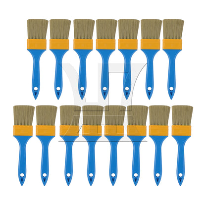 BQLZR Thick Plastic Handle Paint Brushes for Art Painting Tools 2" Width