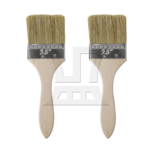BQLZR Chip Paint Brush with Wooden Handle 2.5" Soft Craft Brushes for DIY