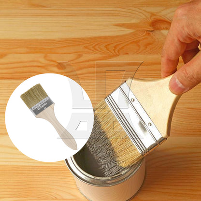 BQLZR Chip Paint Brush with Wooden Handle 2.5" Soft Craft Brushes for DIY