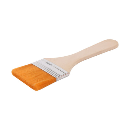 BQLZR 2 Pieces Professional Paint Brush for Acrylic 2.5" Yellow with 35" Apron Set
