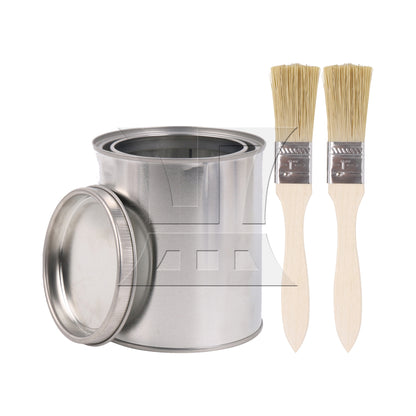 BQLZR Chip Paint Brush w/ Thickened Wood Handle for Home Decoration 1"