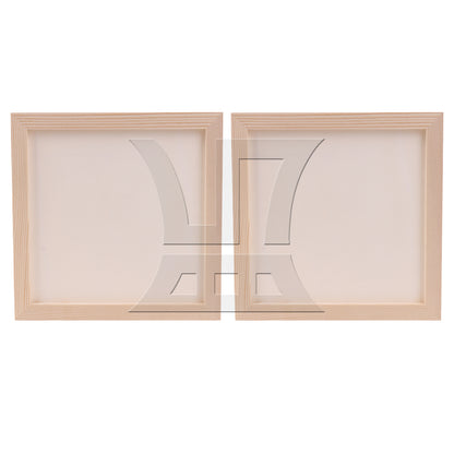 BQLZR Solid Wood Photo Picture Frame 8"x8" for Wall Hanging and Tabletop