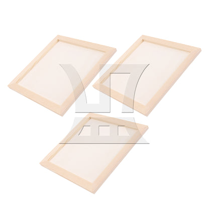 BQLZR Solid Wood Photo Picture Frame 8"x8" for Wall Hanging and Tabletop