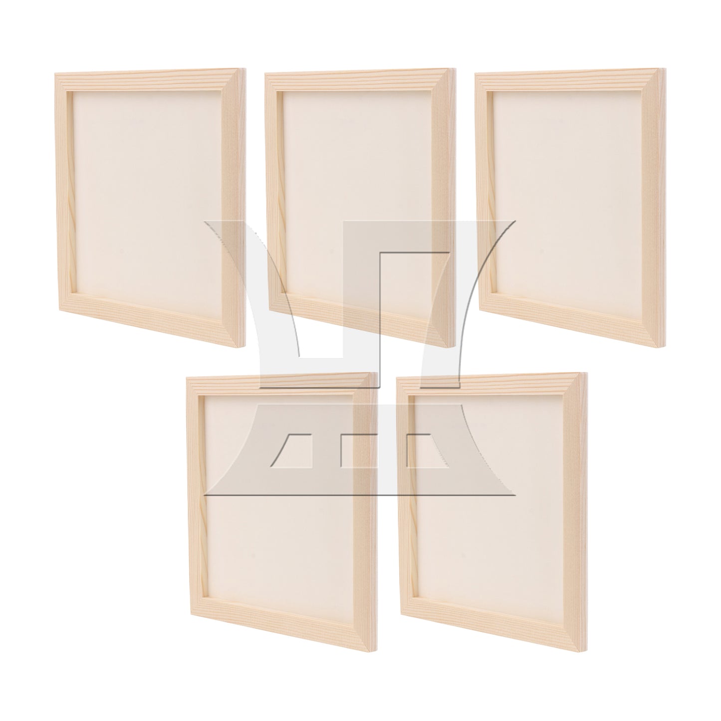BQLZR Solid Wood Photo Picture Frame 8"x8" for Wall Hanging and Tabletop