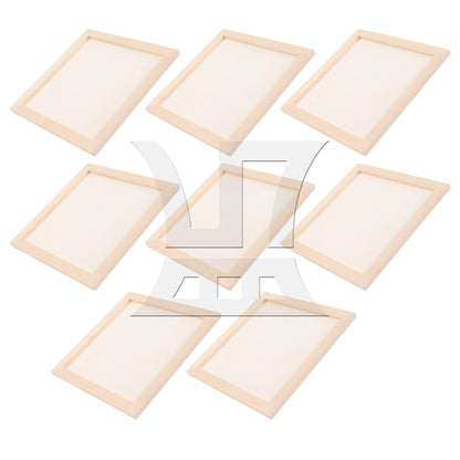 BQLZR Solid Wood Photo Picture Frame 8"x8" for Wall Hanging and Tabletop