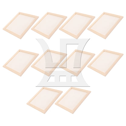 BQLZR Solid Wood Photo Picture Frame 8"x8" for Wall Hanging and Tabletop