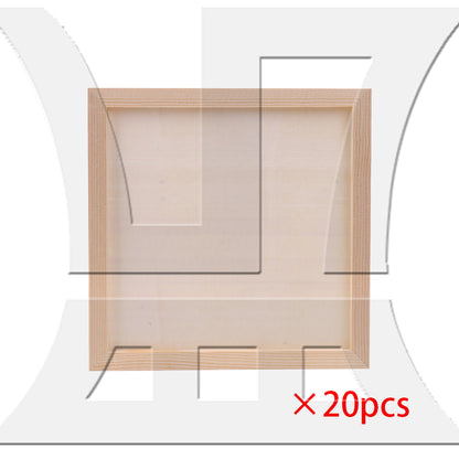 BQLZR Solid Wood Photo Picture Frame 8"x8" for Wall Hanging and Tabletop